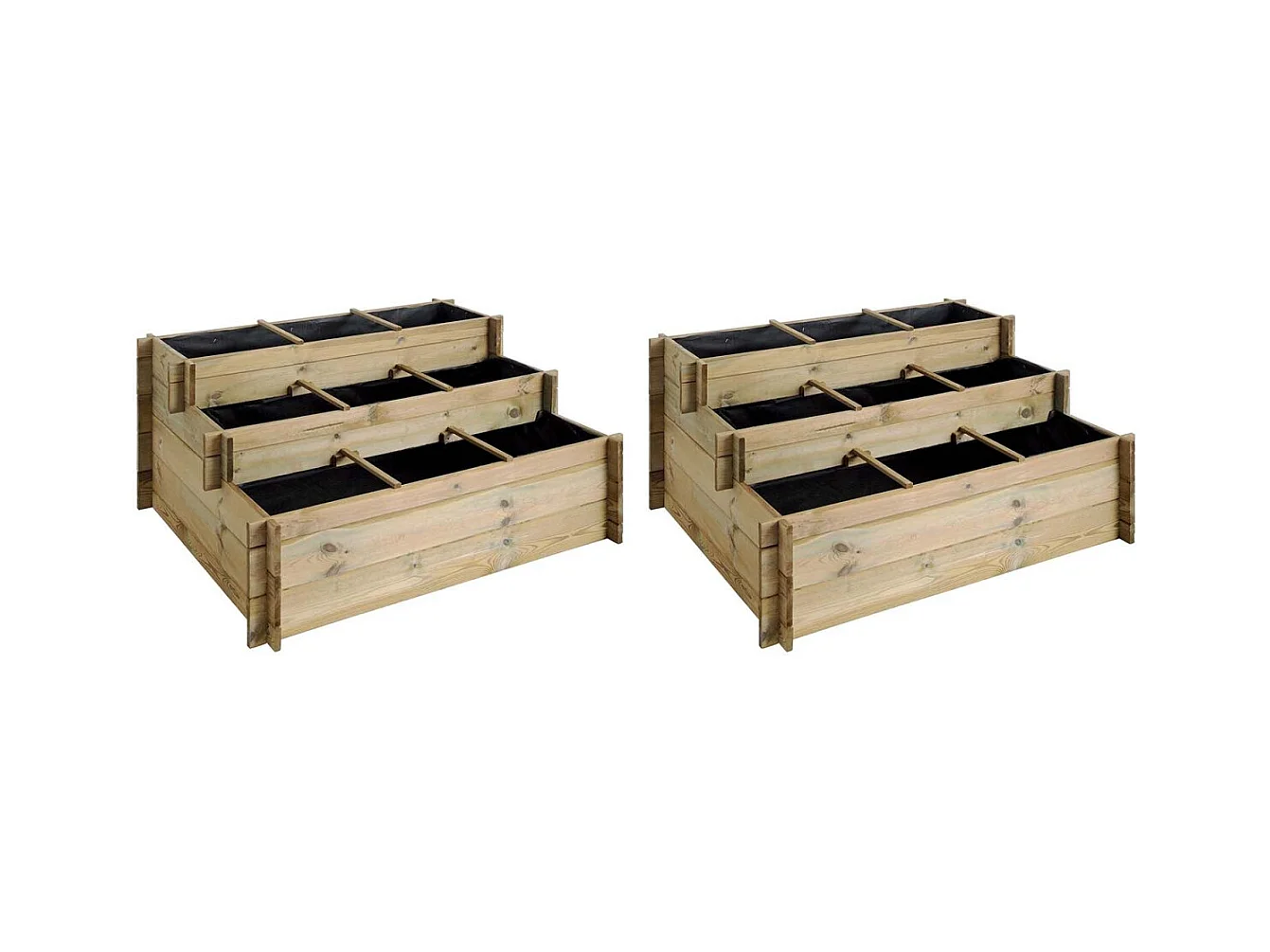 Carré potager 3 étages Up