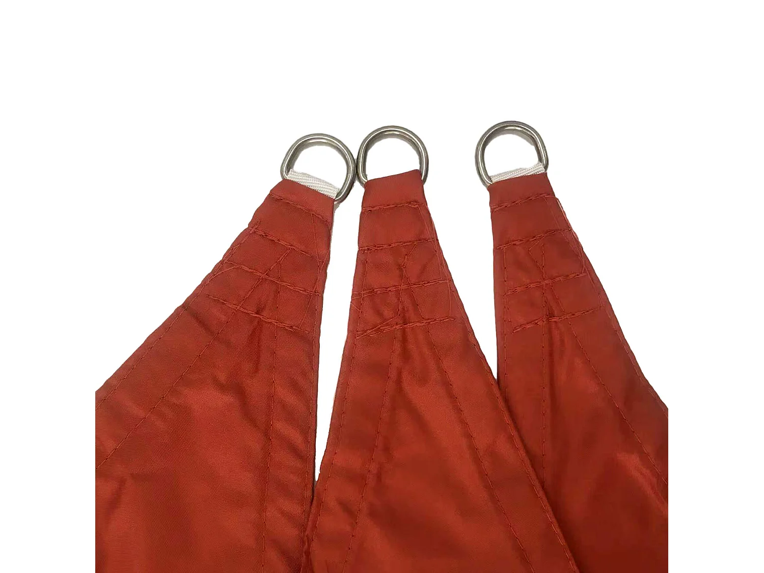 Tenda a Vela Rebecca Mobili Nanten 360x360x360 Poliestere Impermeabile Acciaio Rosso