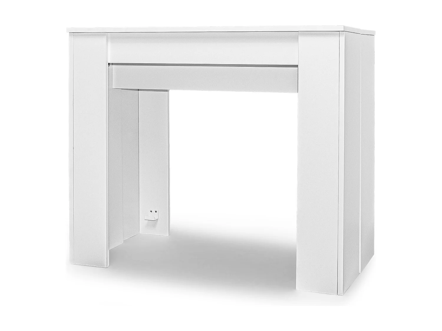 Fortino - Tavolo consolle allungabile fino a 250 cm, salvaspazio