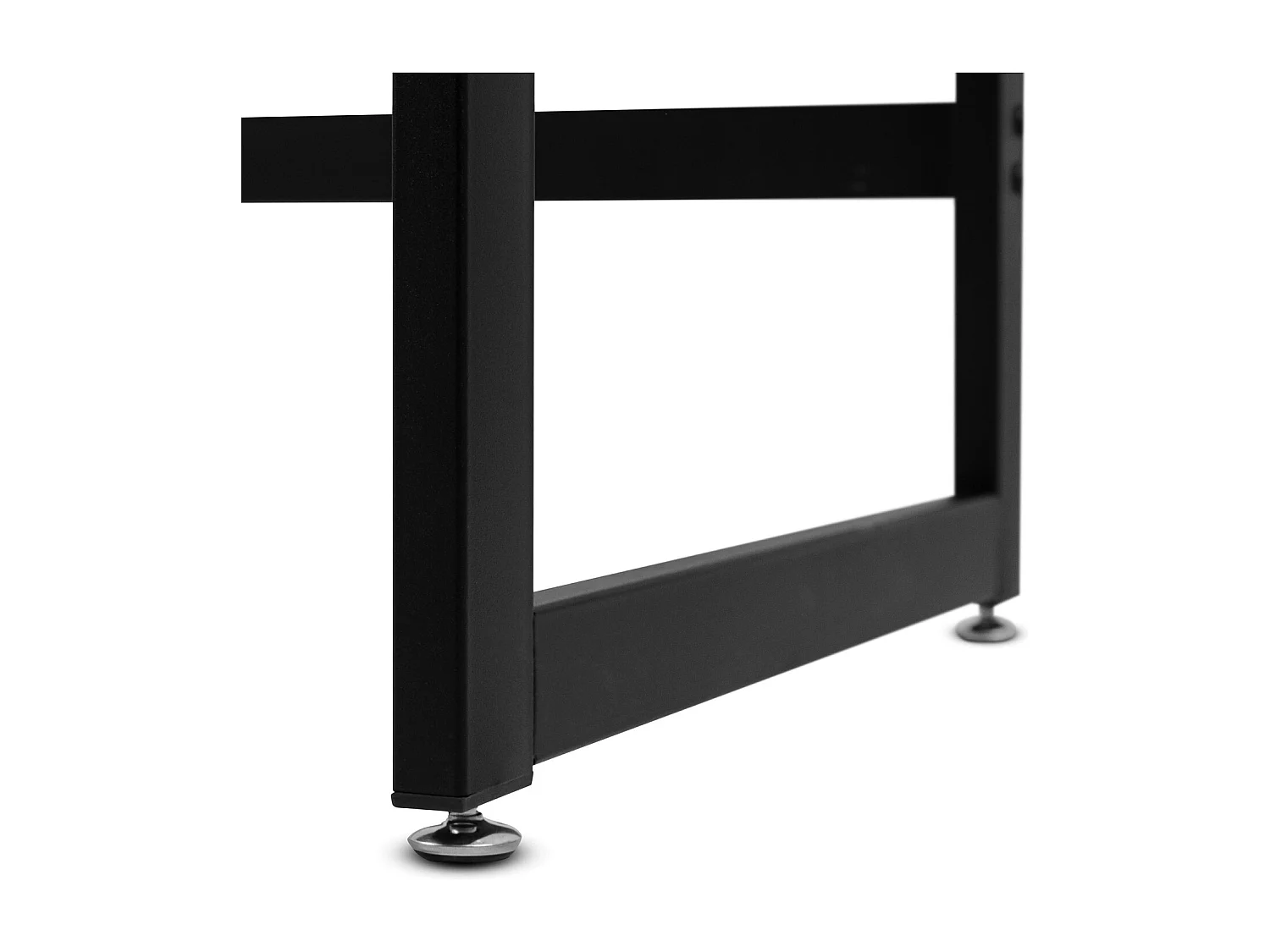 Otari - Bureau de style industriel avec tiroir et étagère de rangements, 110x50xH76 cm