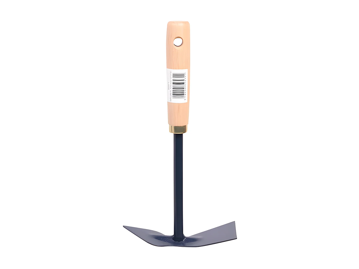 Serfouette à fleurs panne et langue manche en bois