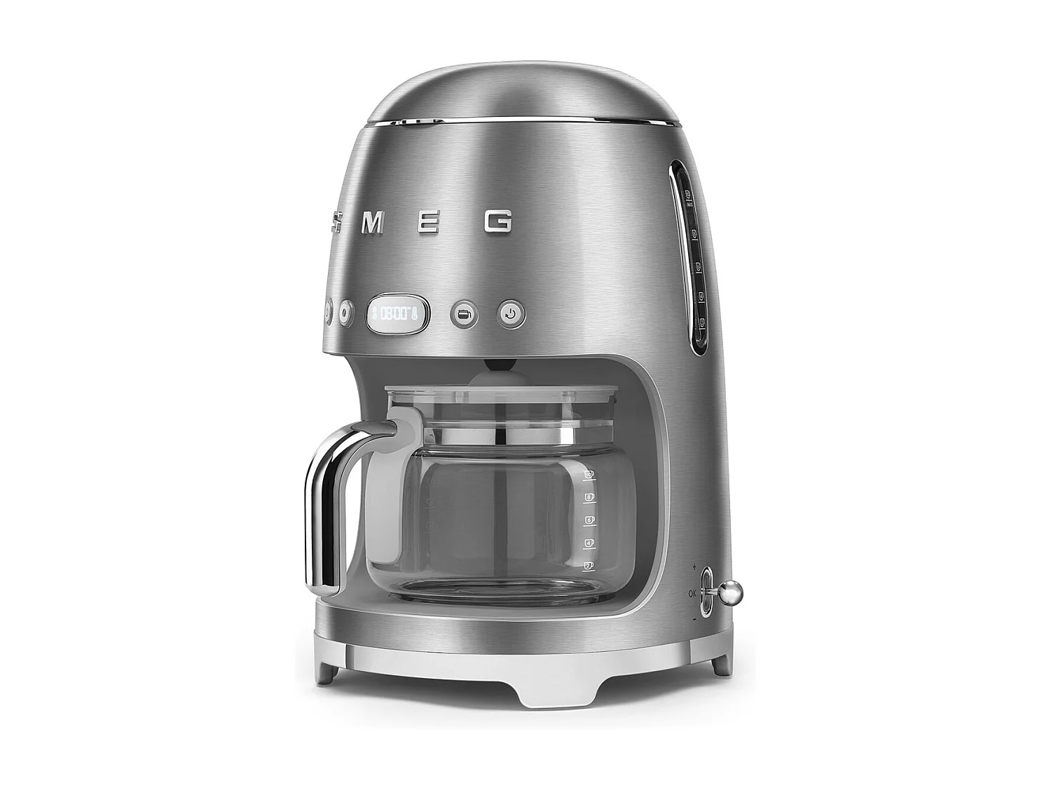 Cafetière filtre années 50 1,4 l acier