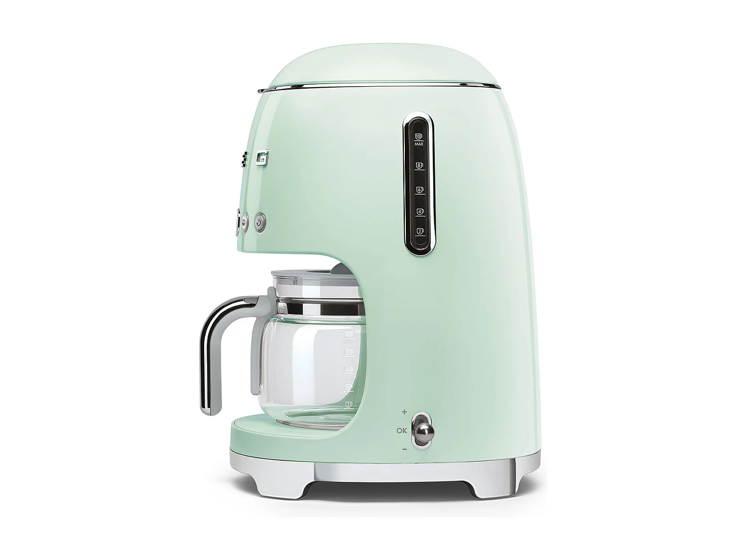 Cafetière filtre années 50 1,4 l vert d'eau