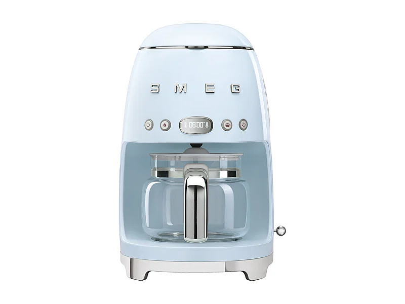Cafetera Goteo Smeg DCF02PBEU Azul - 1050 W, 10 Tazas