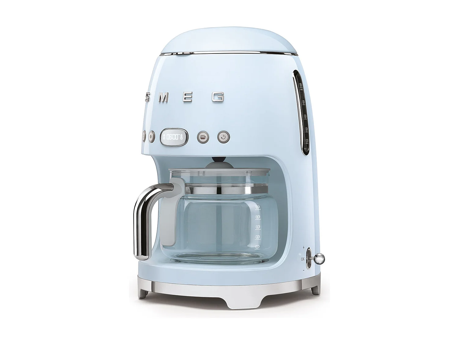 Cafetière filtre années 50 1,4 l bleu