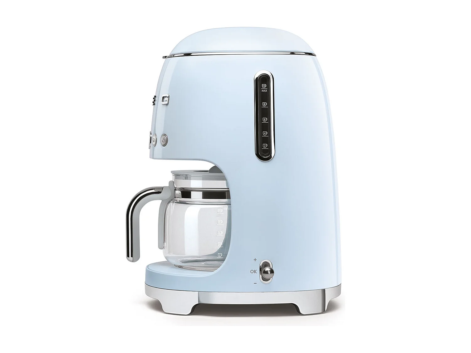Cafetière filtre années 50 1,4 l bleu