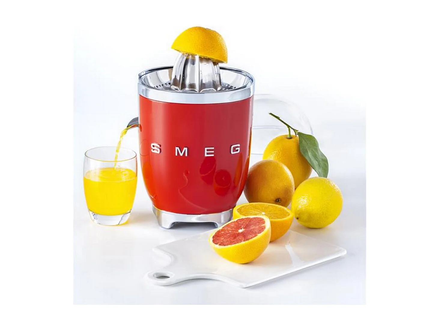 Presse agrumes rouge