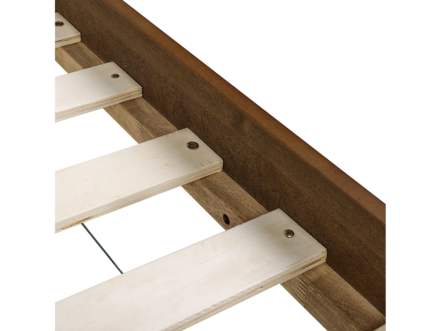 Bed Hout BOISSET 180 x 200 cm Donkerbruin