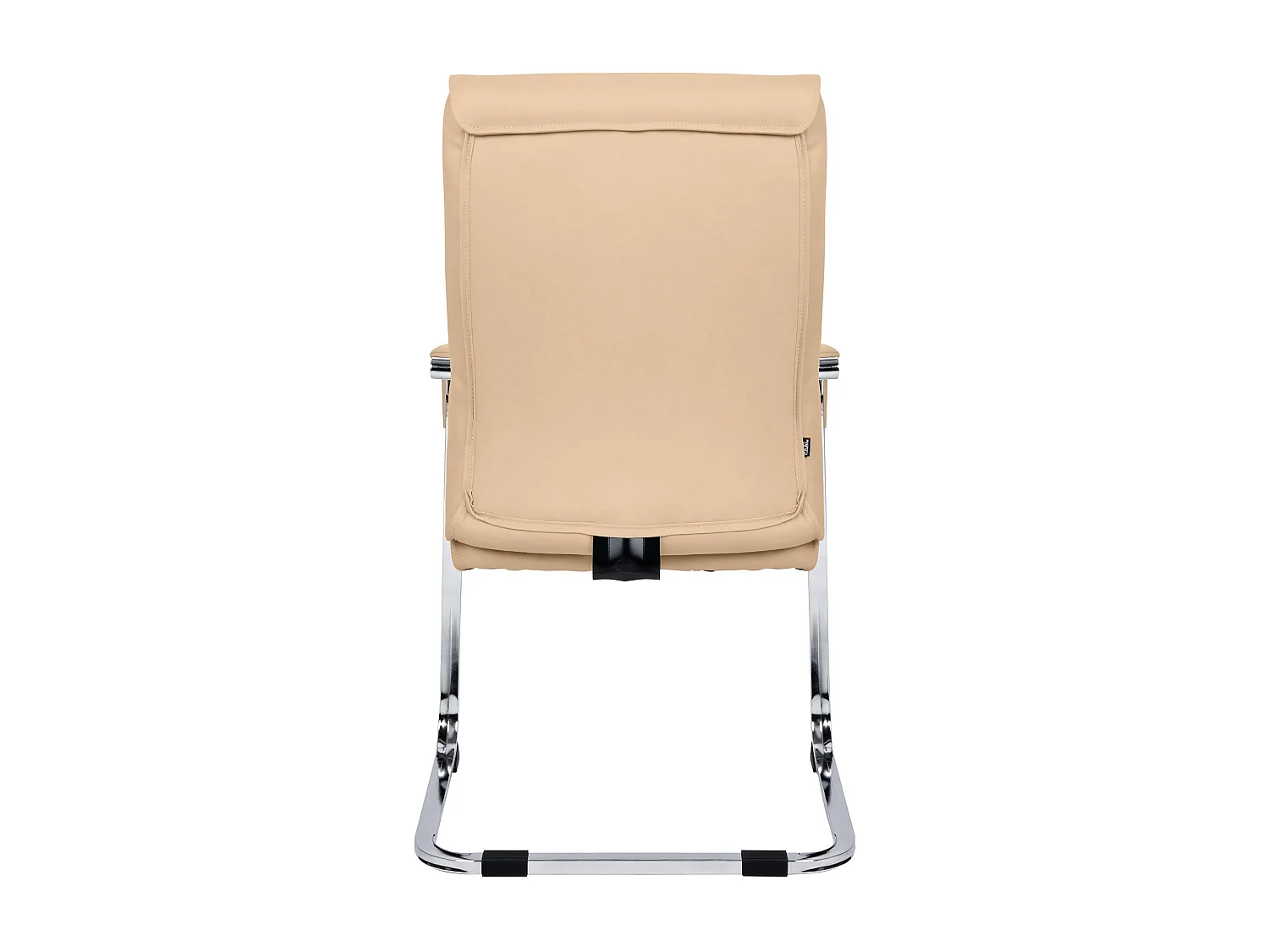 Lot de 2  chaises oscillantes - Similicuir - Kaki - Hobart