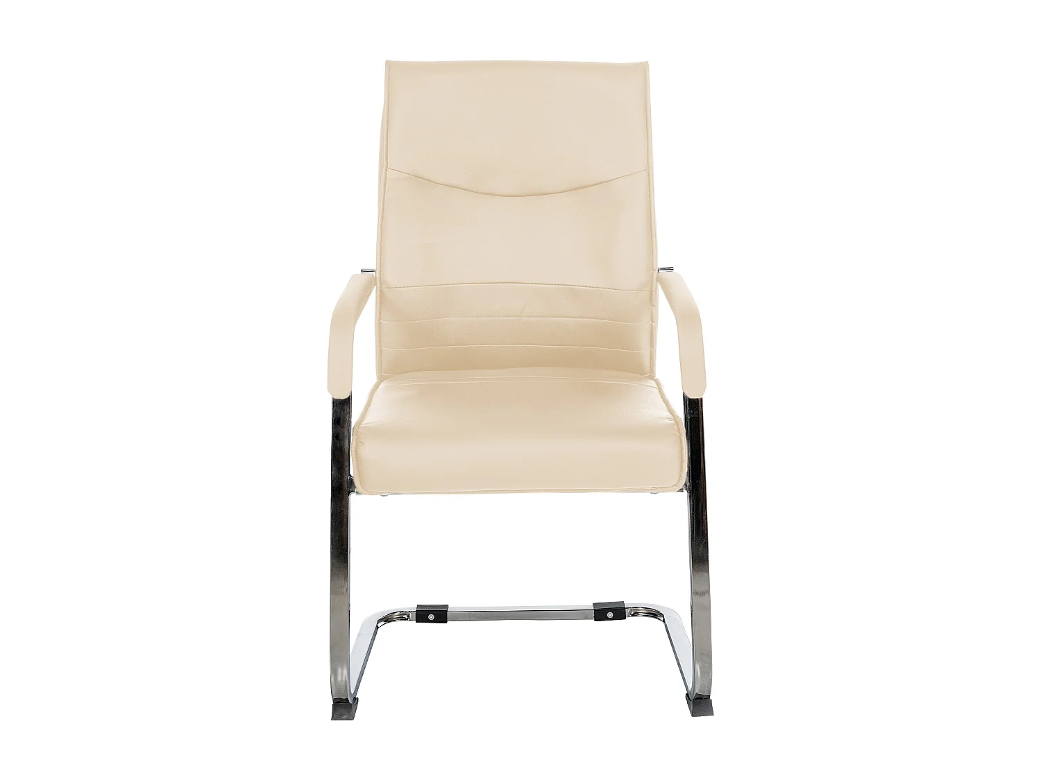 chaises oscillantes - Similicuir - Crème - Hobart