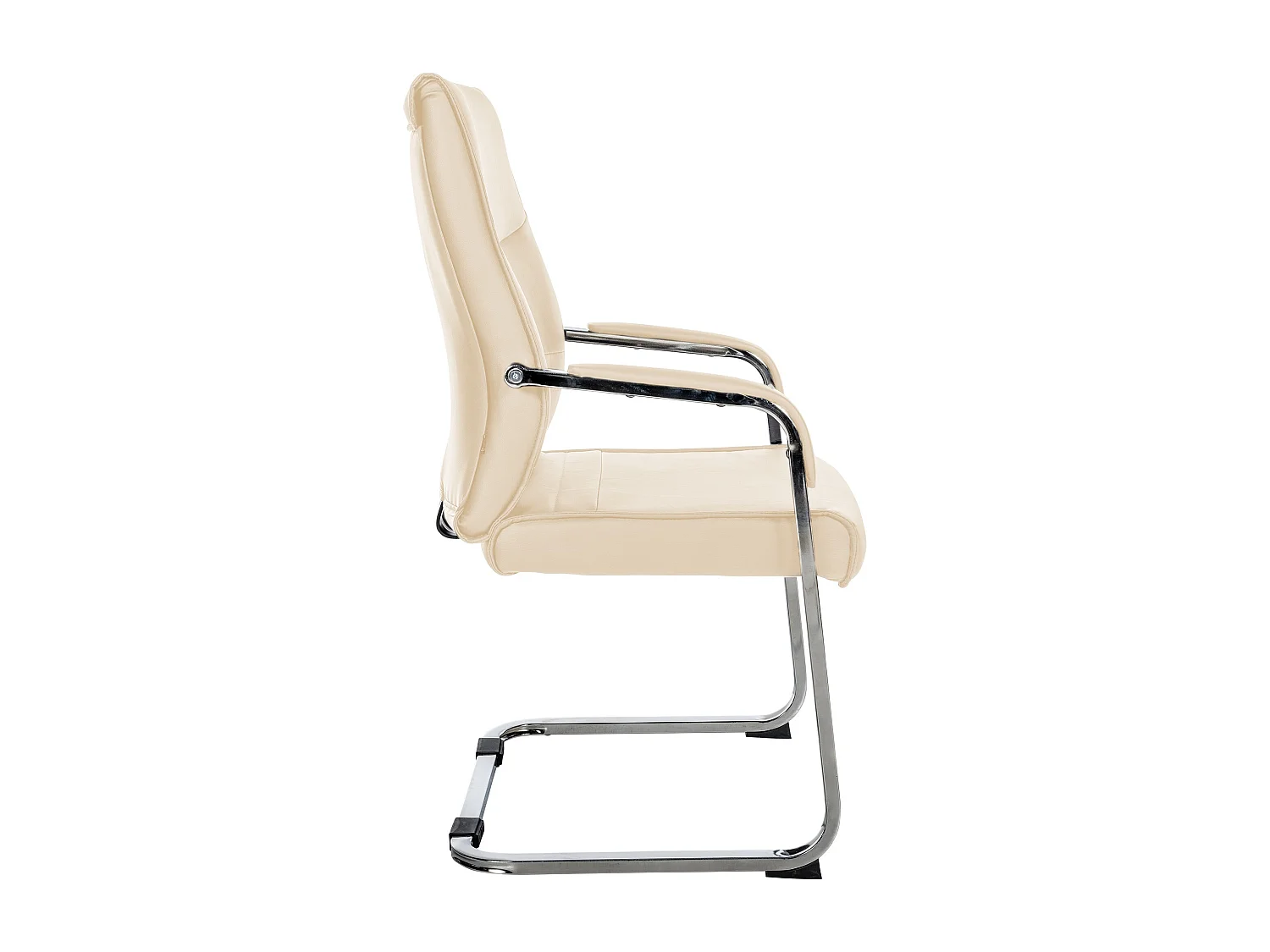 chaises oscillantes - Similicuir - Crème - Hobart