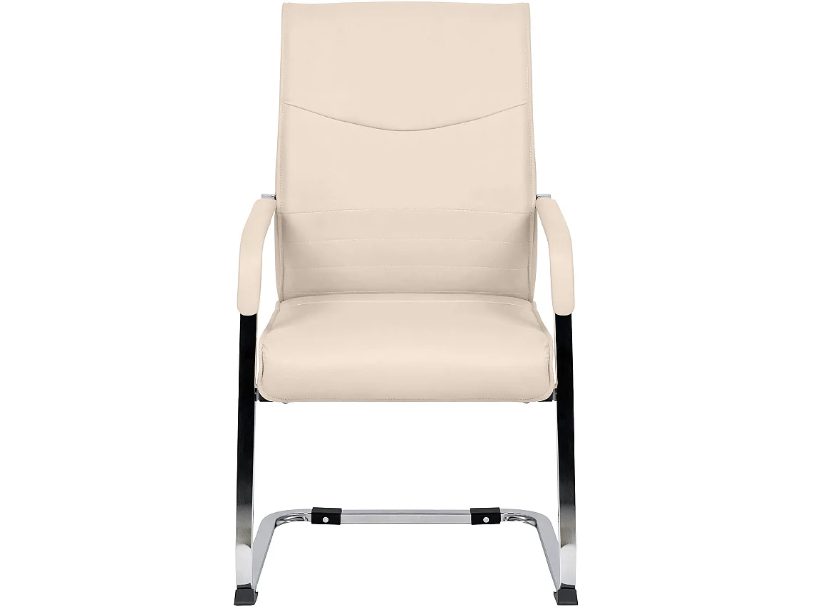 chaises oscillantes - Similicuir - Crème - Hobart