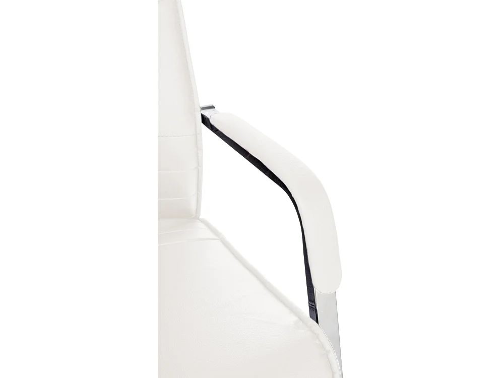 chaises oscillantes - Similicuir - Blanc - Hobart