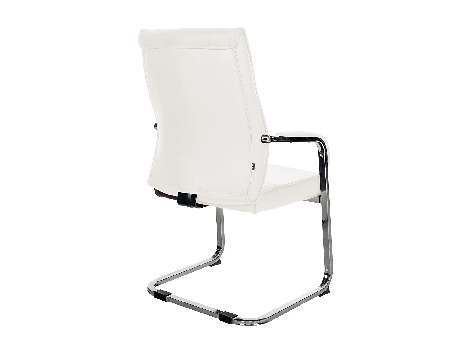 chaises oscillantes - Similicuir - Blanc - Hobart