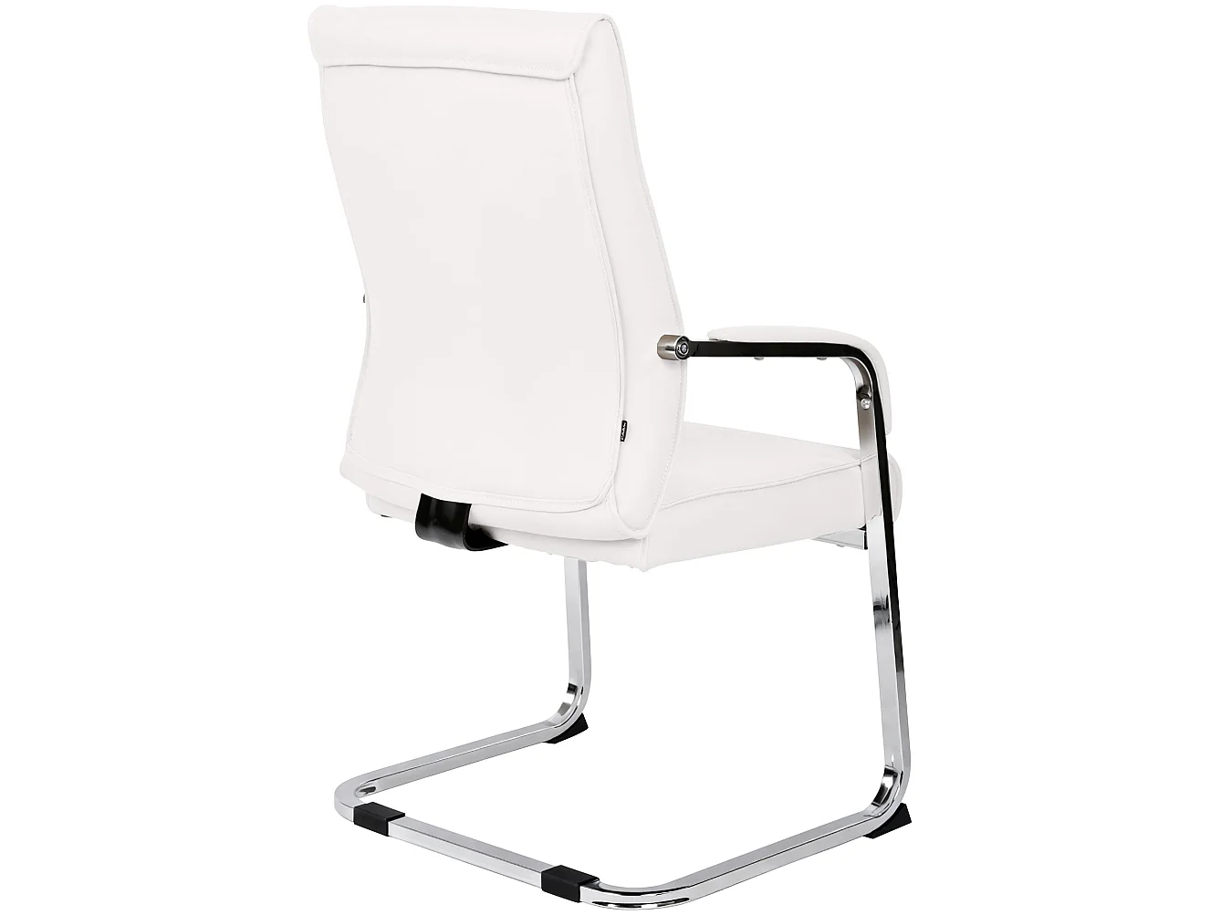 chaises oscillantes - Similicuir - Blanc - Hobart