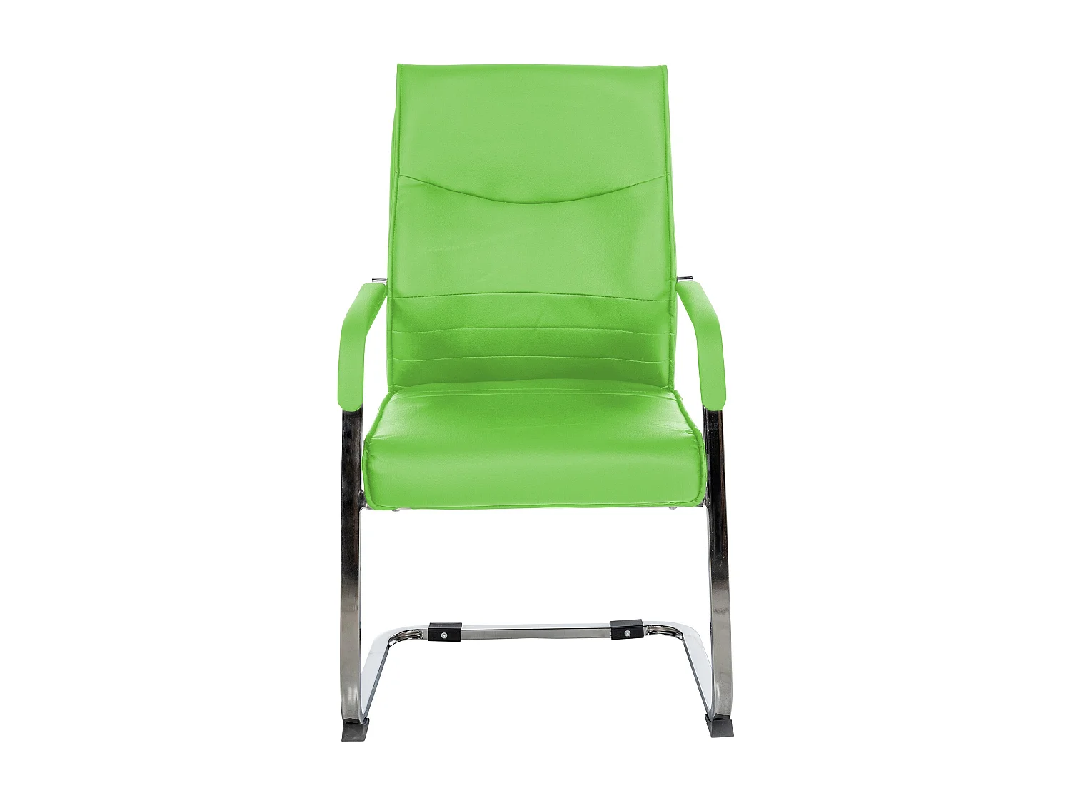 chaises oscillantes - Similicuir - Vert - Hobart