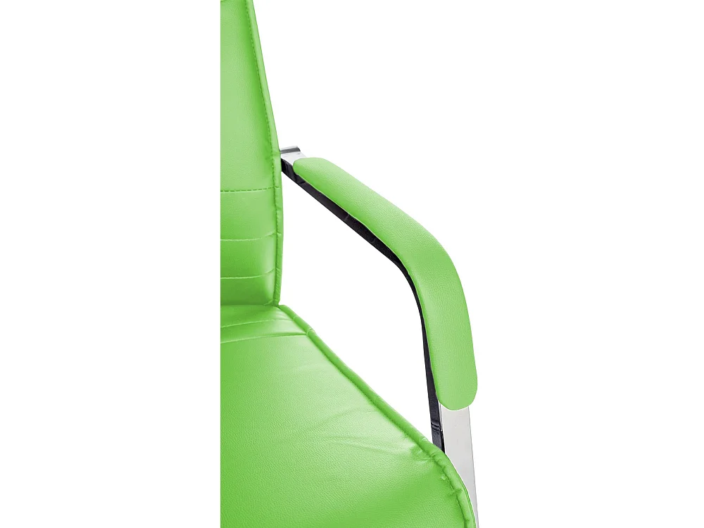 chaises oscillantes - Similicuir - Vert - Hobart