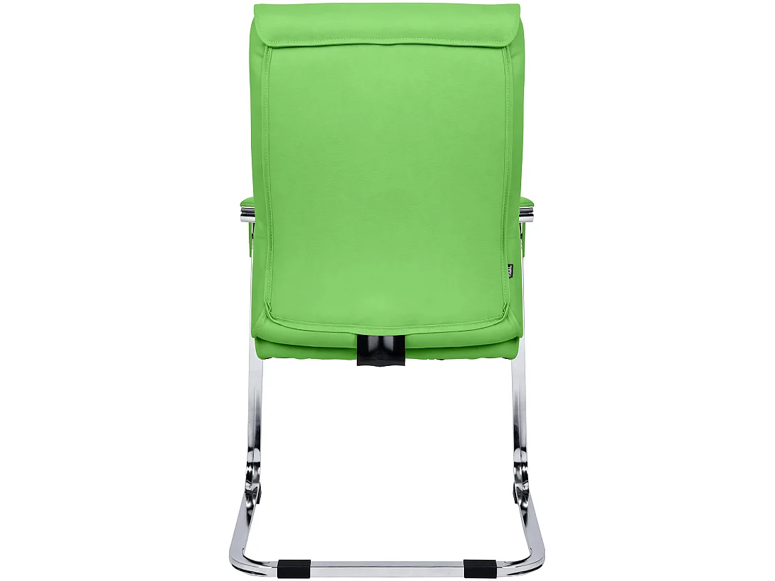 chaises oscillantes - Similicuir - Vert - Hobart