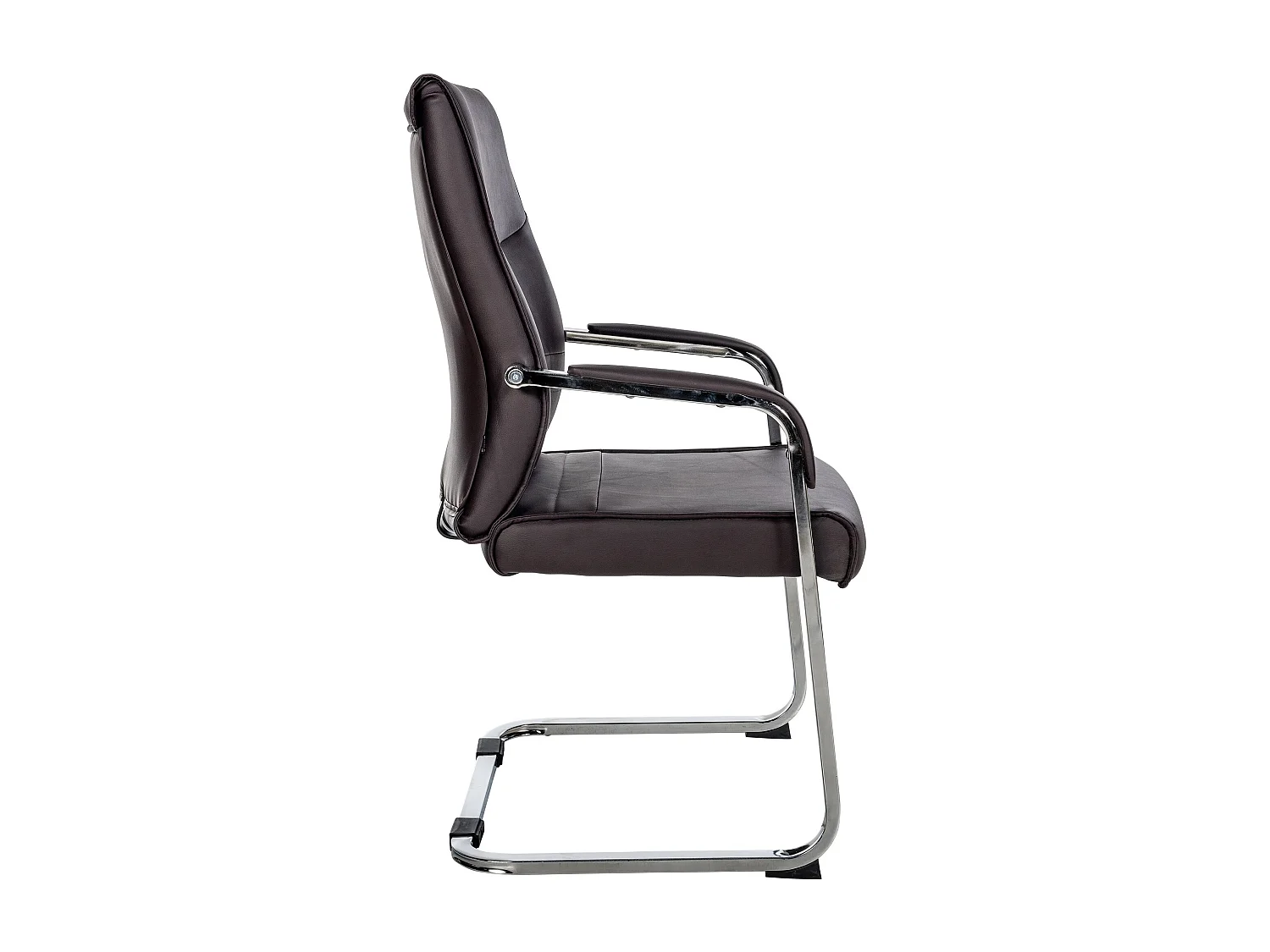 schommelstoelen - Kunstleer - bruin - Hobart