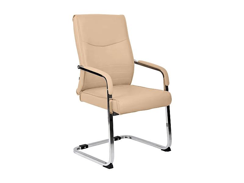 chaises oscillantes - Similicuir - Kaki - Hobart