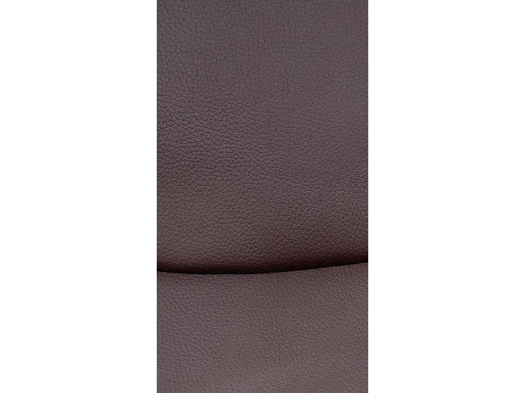 Lot de 2  chaises oscillantes - Similicuir - Marron - Hobart