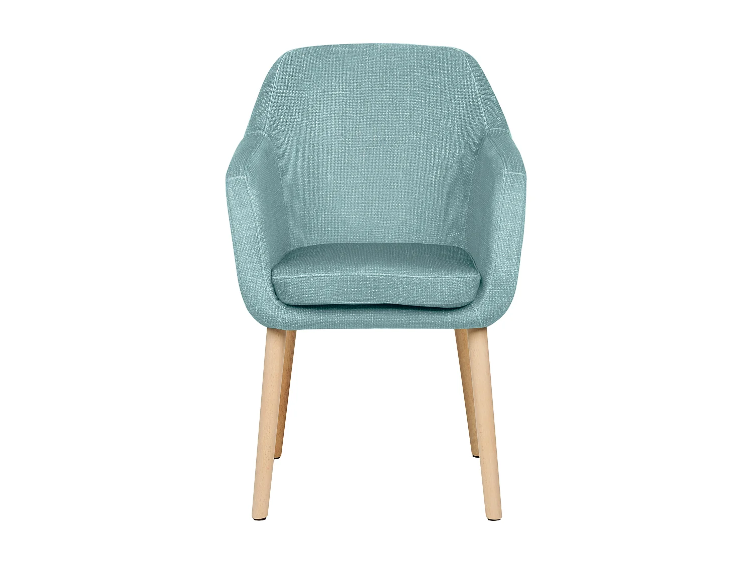 Sedia da pranzo YORKVILLE II Velluto Azzurro