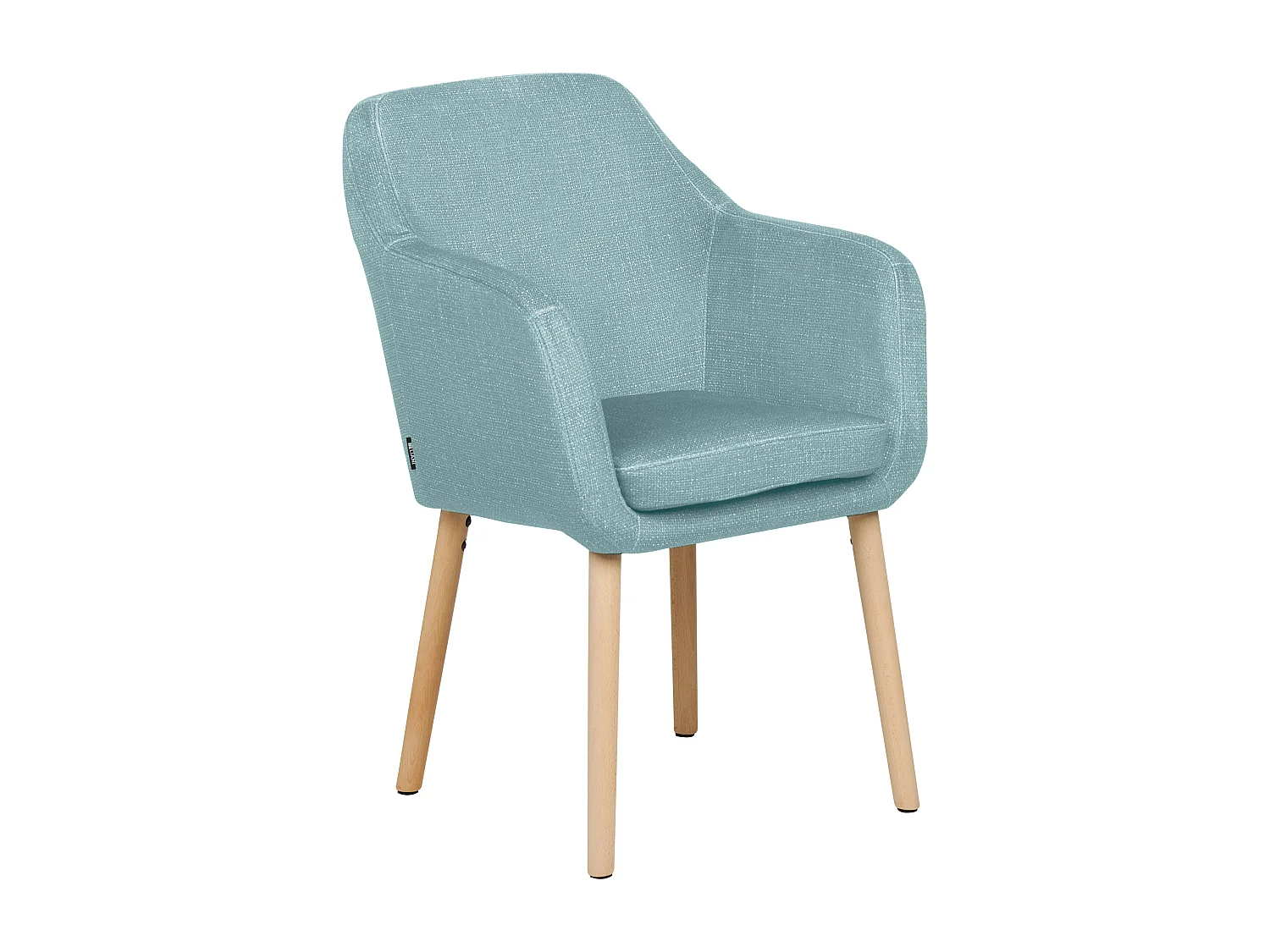 Cadeira de jantar YORKVILLE II Veludo Azul claro