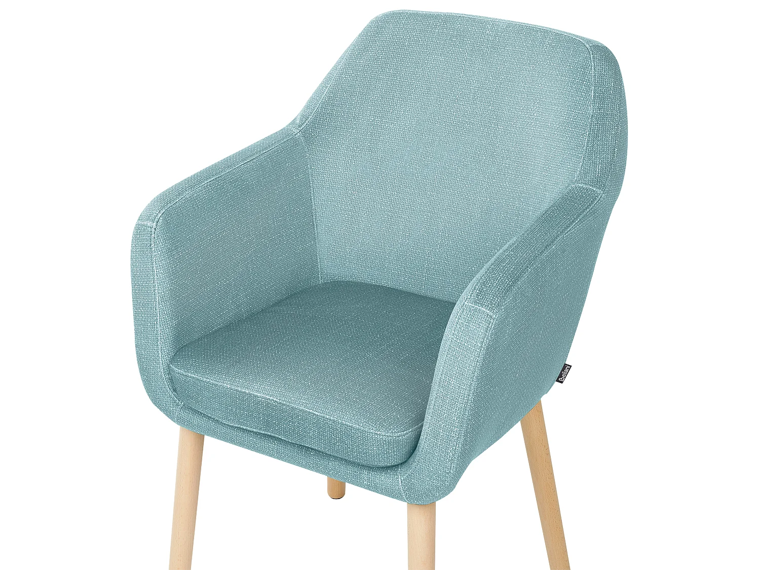 Dining Chair YORKVILLE II Velvet Light Blue
