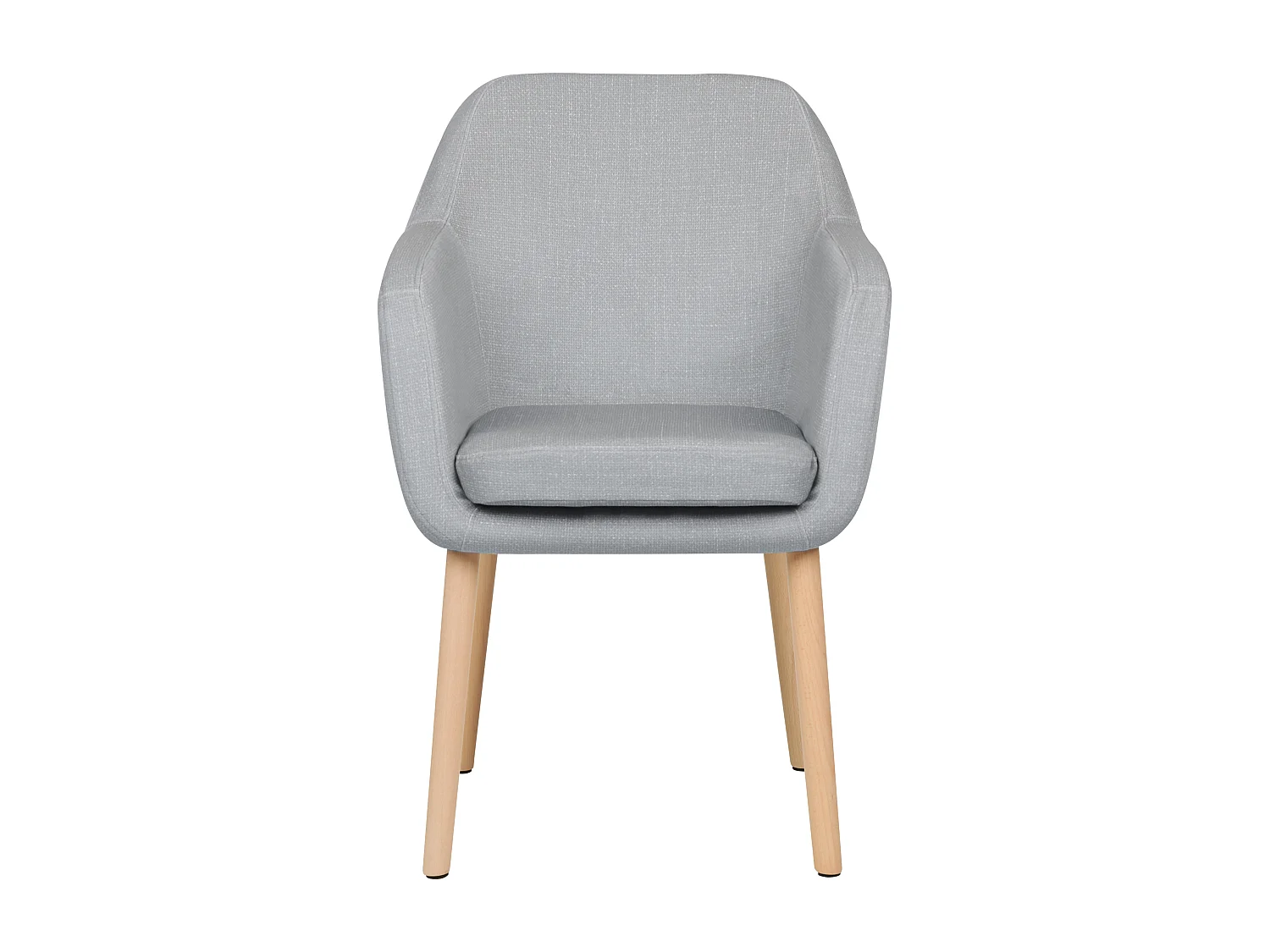 Chaise de salle à manger YORKVILLE II Velours Gris