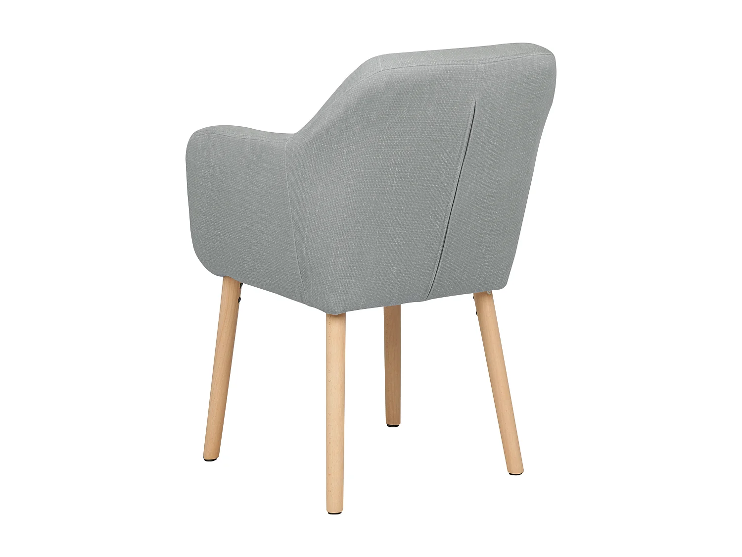 Chaise de salle à manger YORKVILLE II Velours Gris