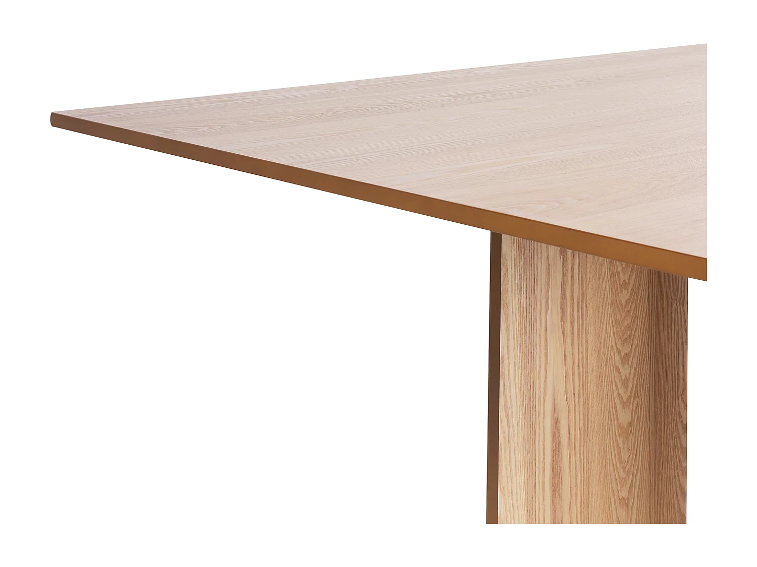 Table de repas CORAIL Frêne clair 200 cm 100 cm