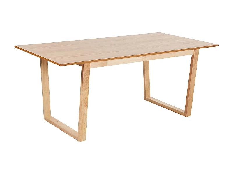 Mesa de jantar CAMDEN Freixo claro 180 cm 95 cm