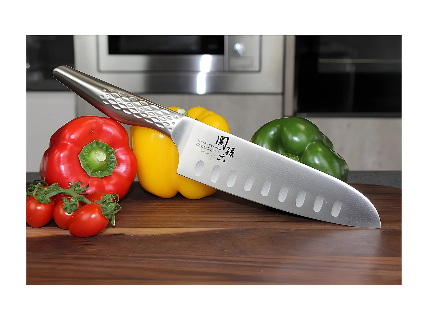 Couteau santoku alvéolé Shoso 16.5cm