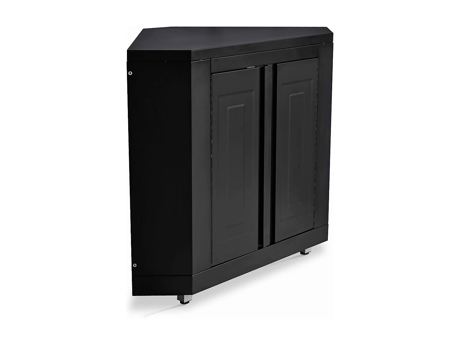 Meuble d'angle pour cuisine extérieure