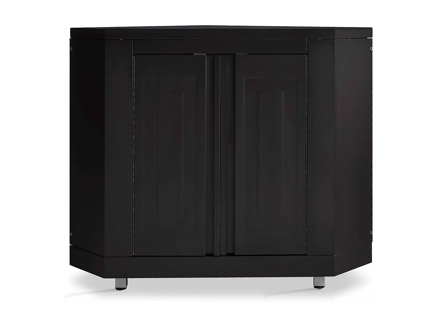 Meuble d'angle pour cuisine extérieure