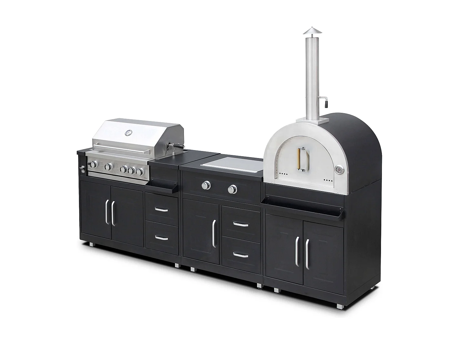 Buitenkookgerei 3 kookelementen