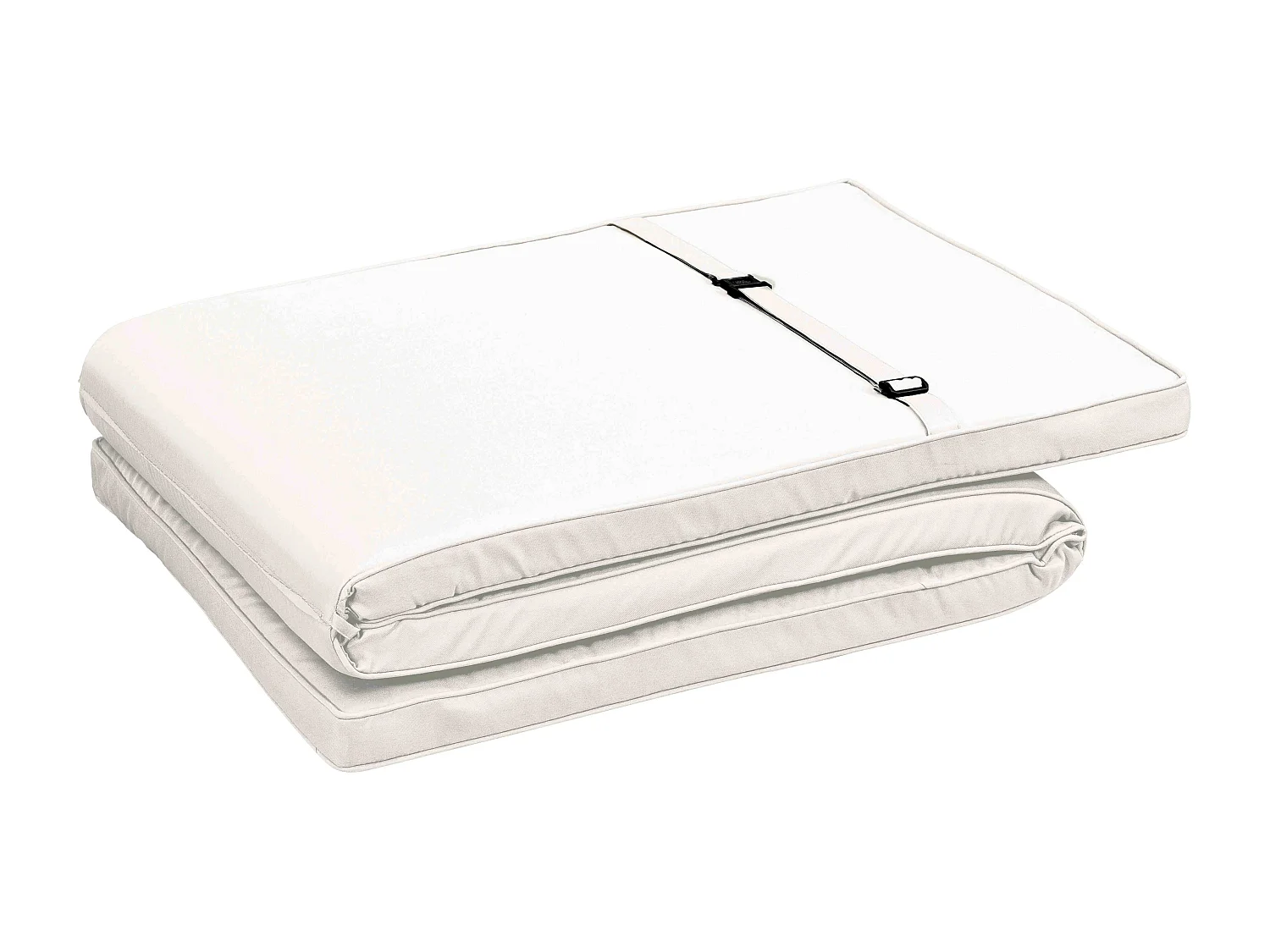 Lot de 2 coussins bain de soleil polyester écru 186 x 53 x 5 cm - Picchu