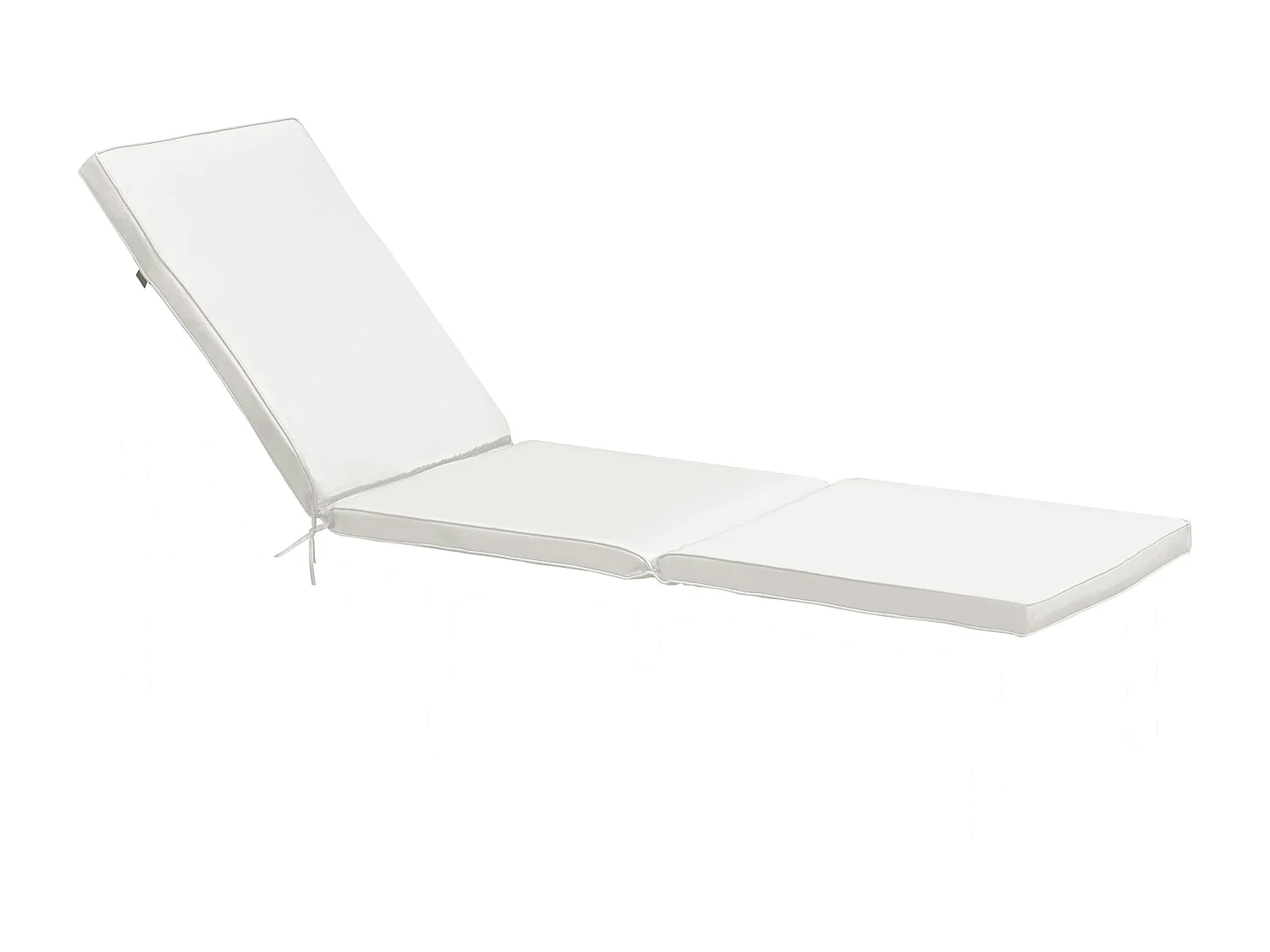 Coussin bain de soleil polyester écru 186x53x5 cm - Picchu