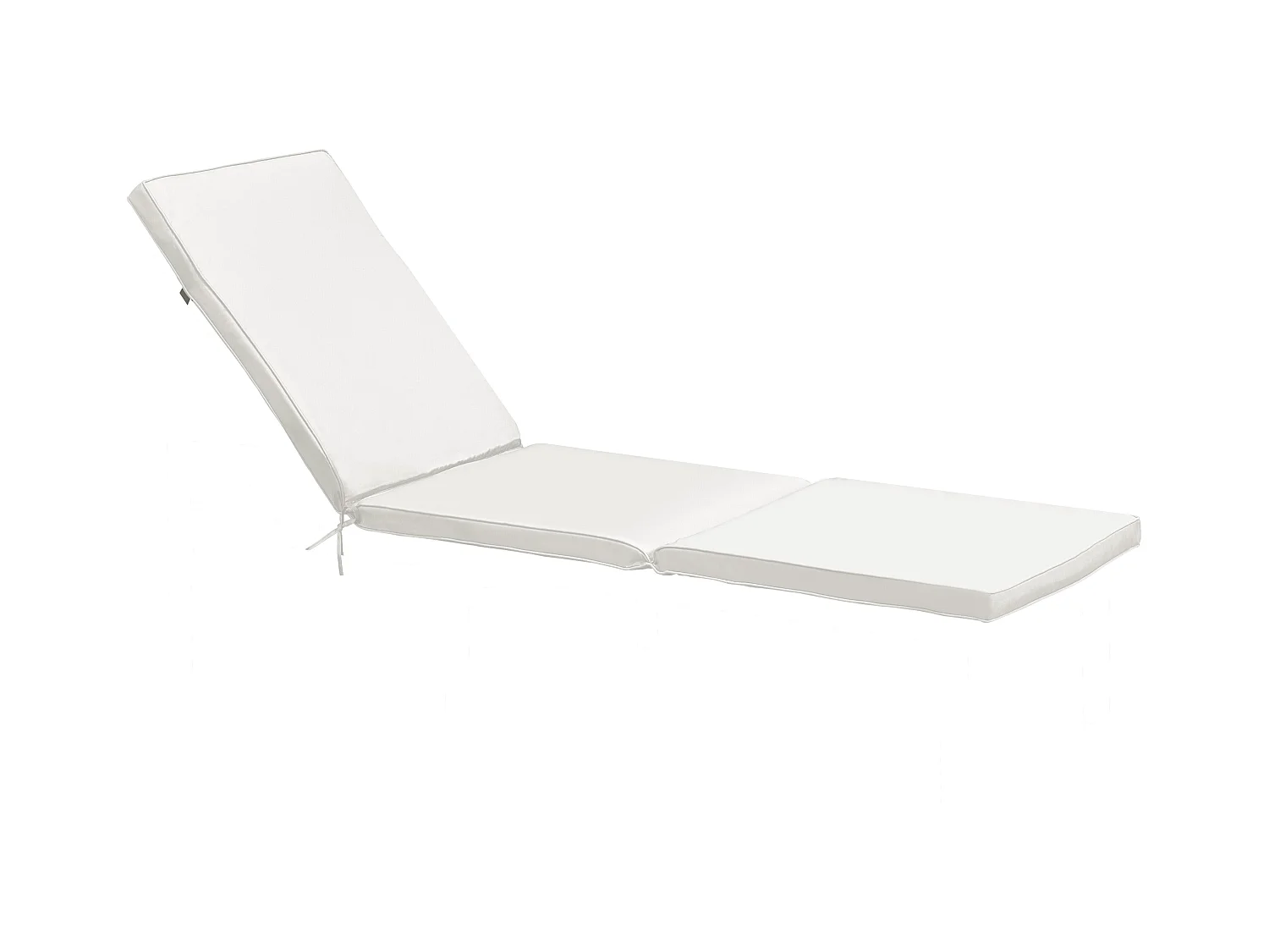 Coussin bain de soleil polyester écru 186x53x5 cm - Picchu