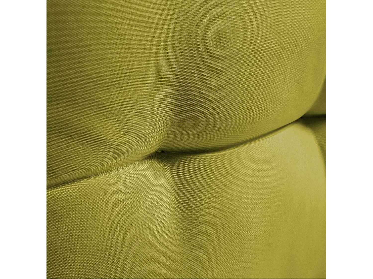 Coussin d'extérieur matelassé vert 60 x 40cm