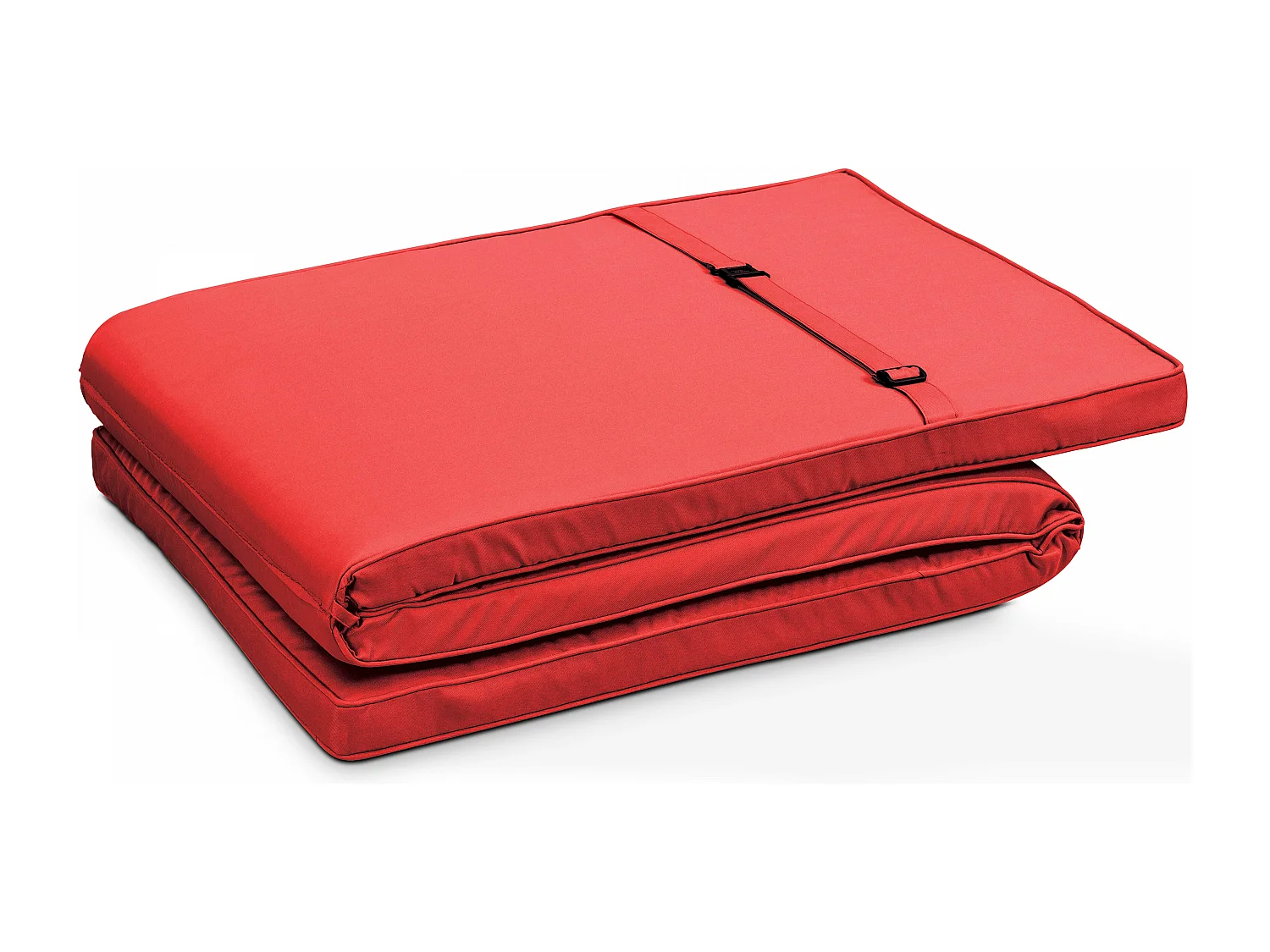 Lot de 2 coussins bain de soleil polyester rouge 186 x 53 x 5 cm - Picchu