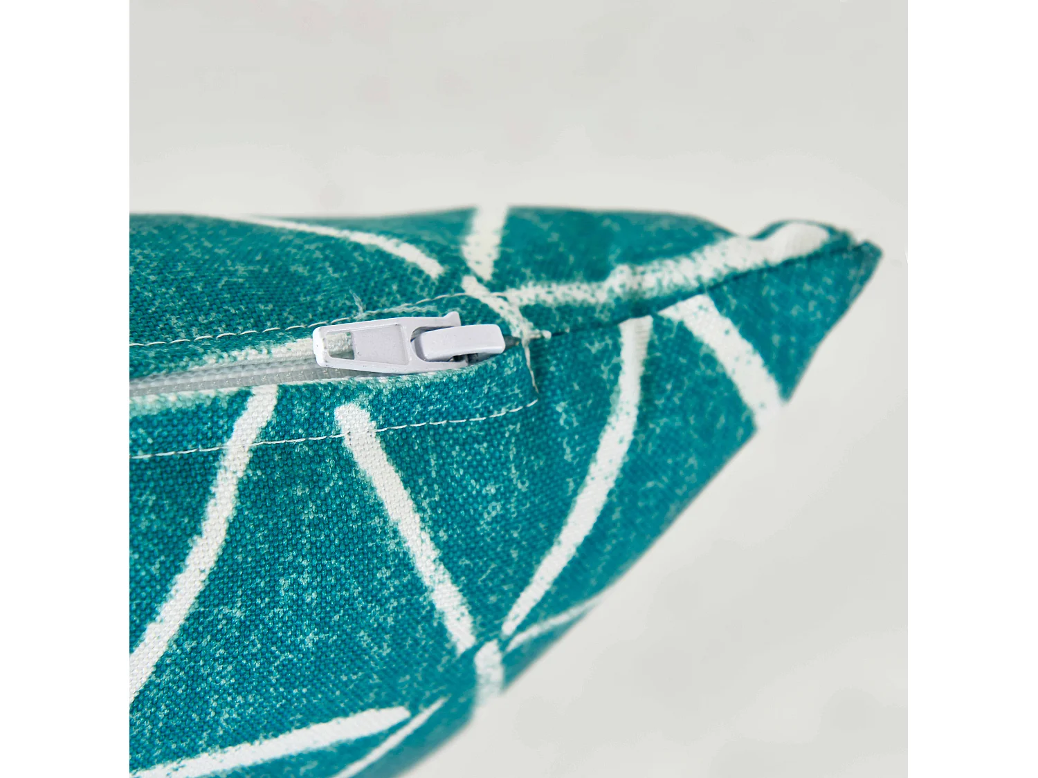 Lot de 2 petits coussins polyester vert 40 x 20 x 8 cm