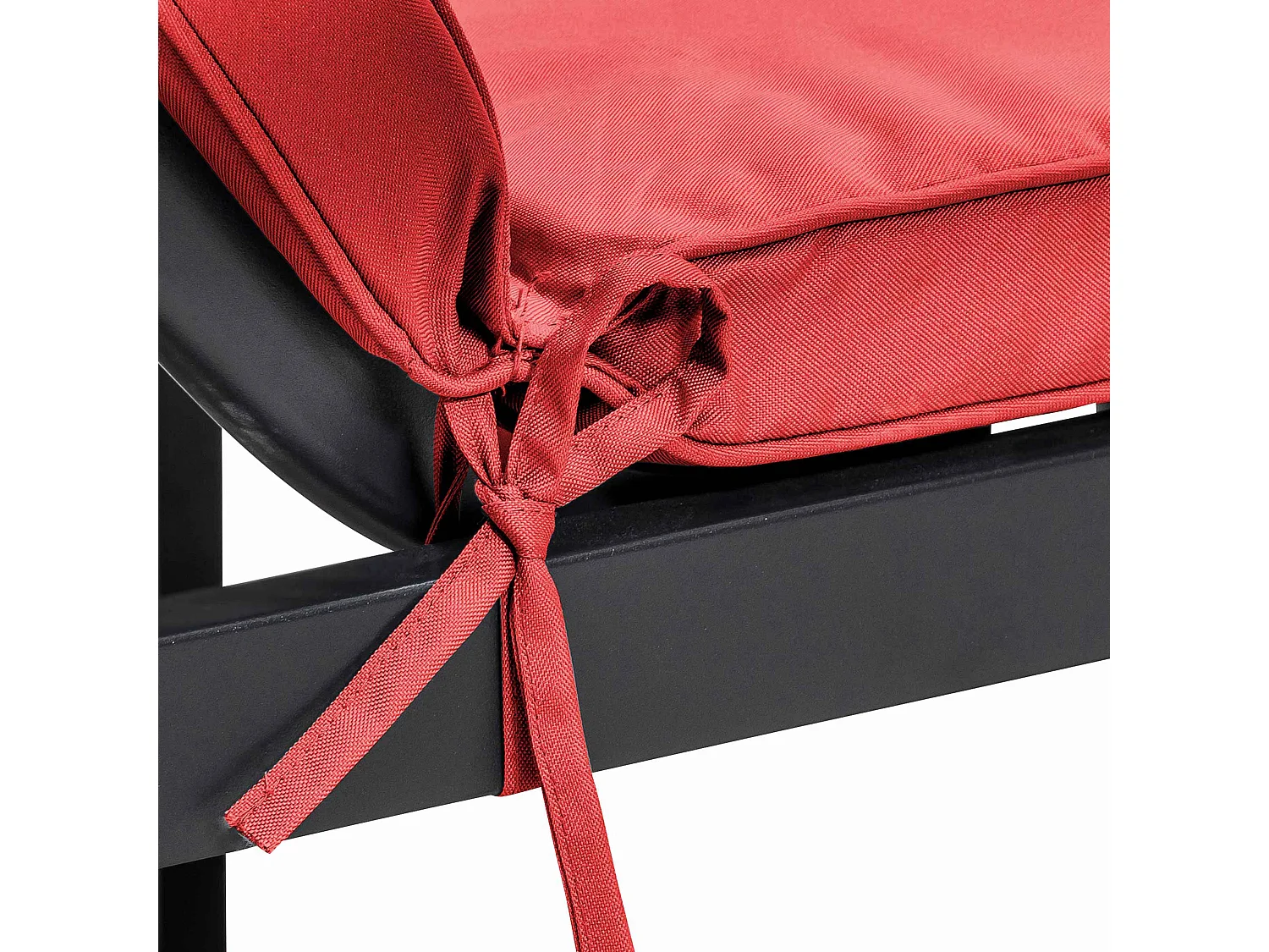 Coussin pour bain de soleil rouge 186 x 53 x 5 cm - Picchu