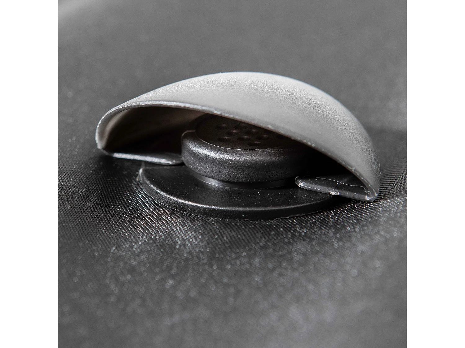 Housse de canapé extérieur 3 personnes polyester noire