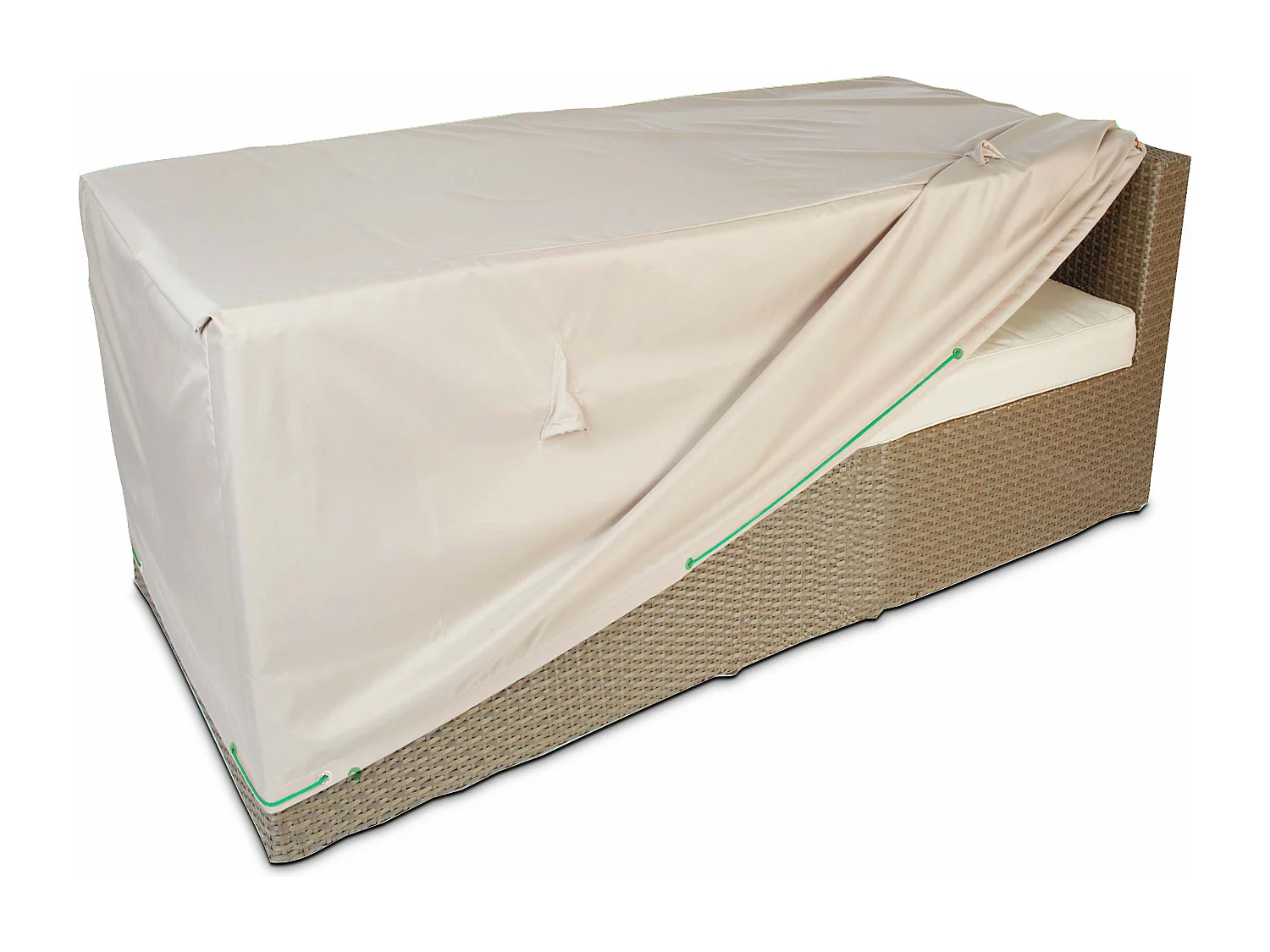 Housse canapé salon de jardin 2 places