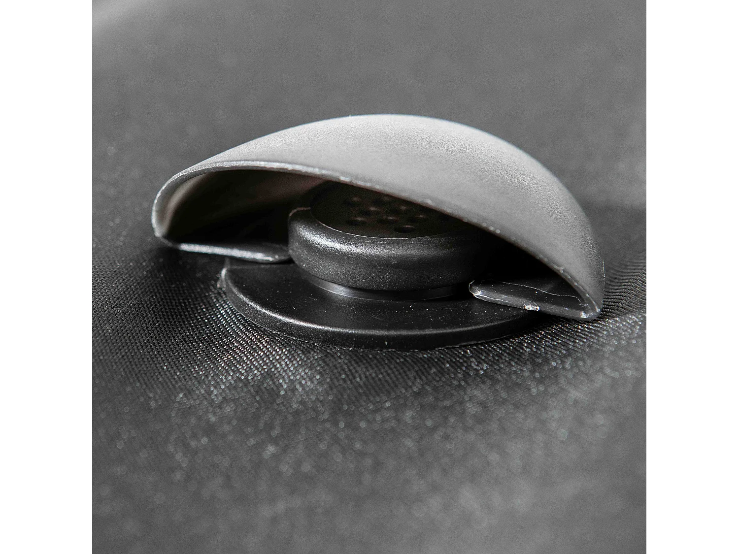 Housse de canapé extérieur 2 personnes polyester noire