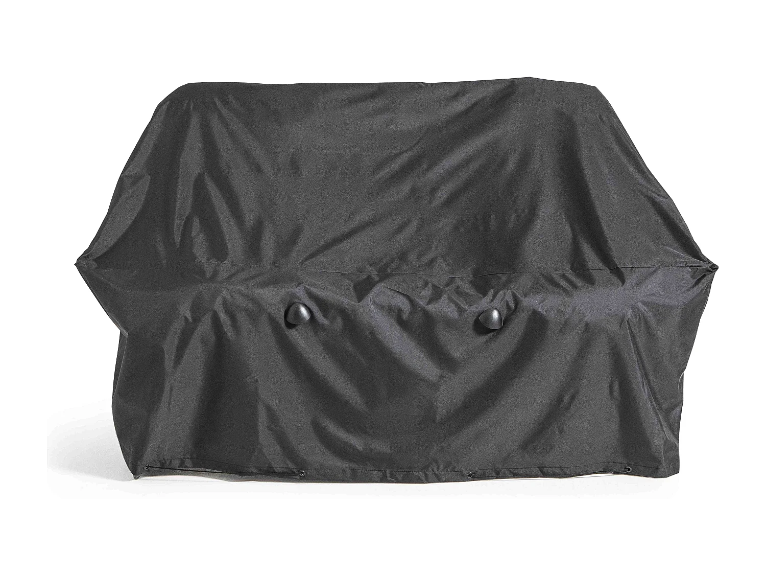 Housse de canapé extérieur 2 personnes polyester noire
