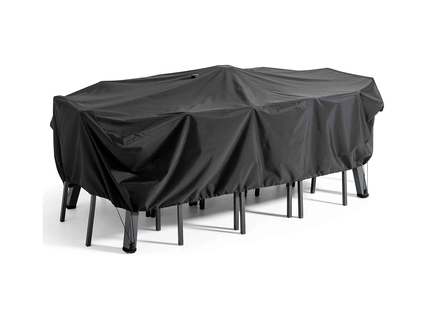 Zwarte tuin tafelhoes 240 x 130 cm