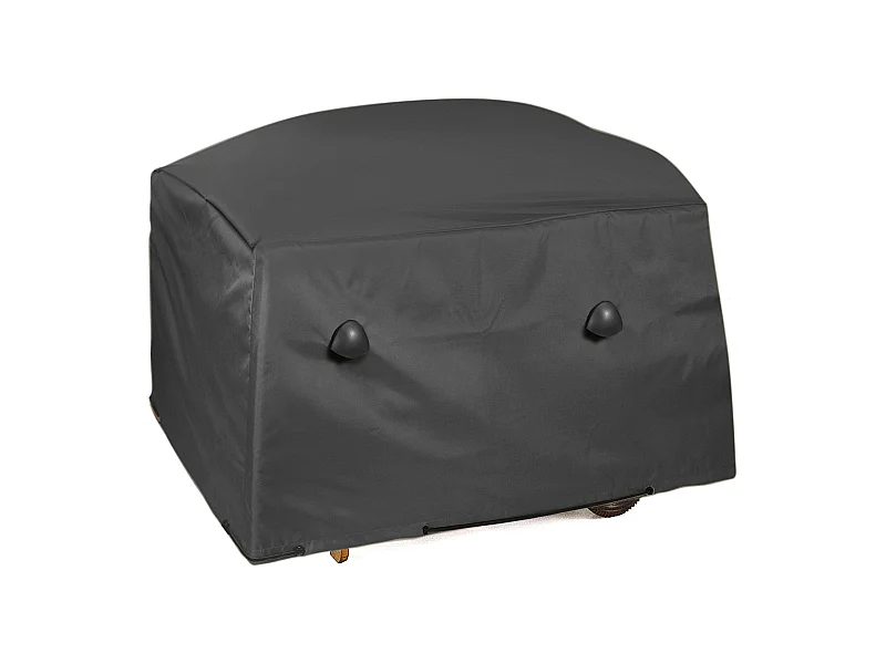 Housse de barbecue xl polyester noir