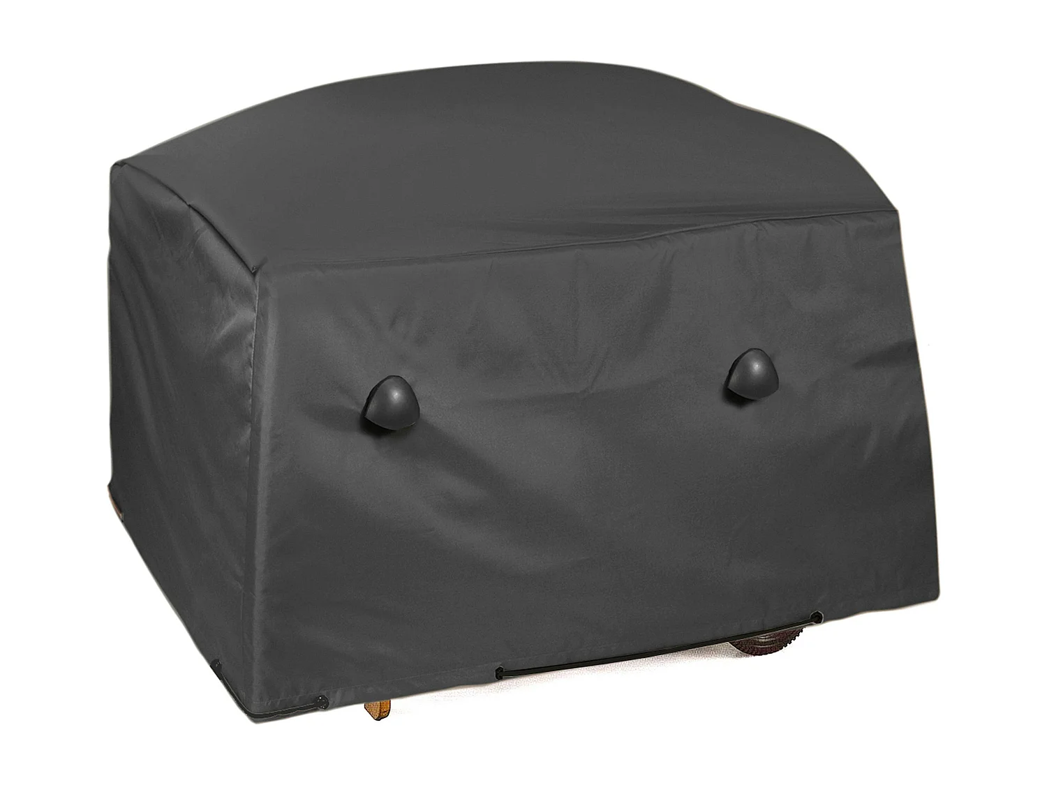 Housse de barbecue xl polyester noir